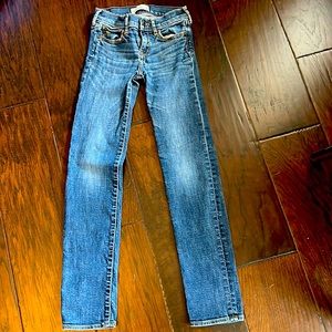 Girls Abercrombie 12 slim Jeans